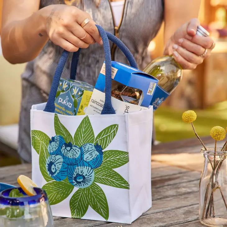RFP Blueberry Bunch Itsy Reusable Tote