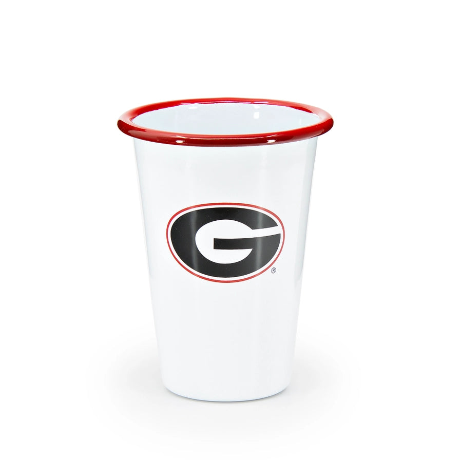 CC - UGA Enamel Tumbler - 14 oz.