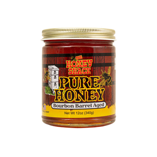 Bourbon Barrel Aged Honey - 9oz