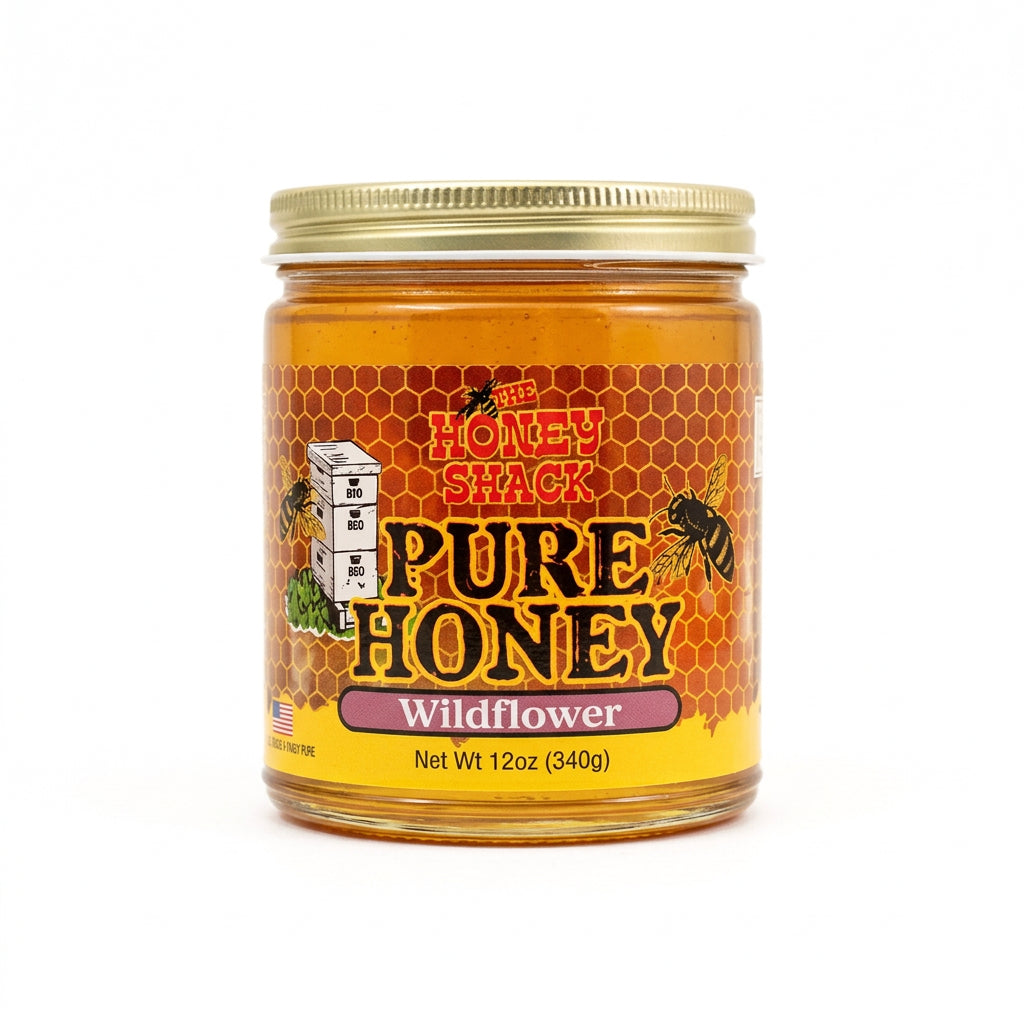 Ws 12 oz Wildflower Honey case