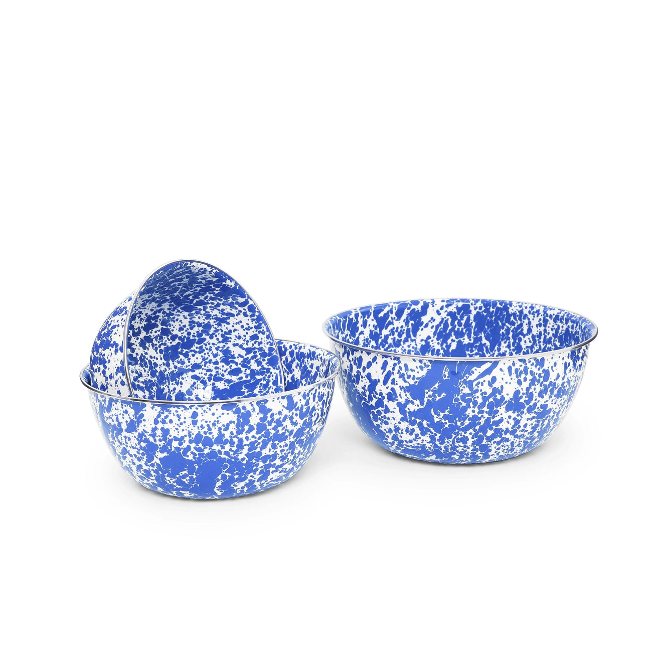 CC - Blue Mixing Bowls - Set of 3