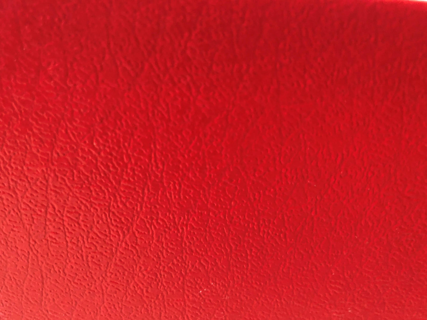 13" Red Paperboard Market Tray embossed texture finish