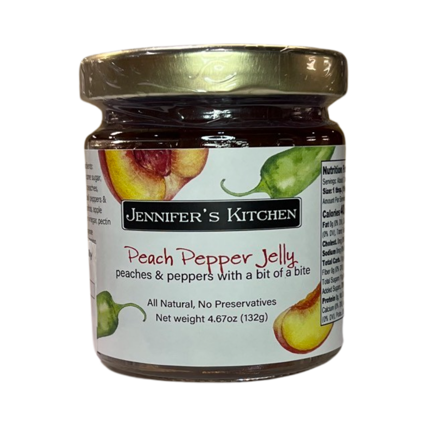 JK - Peach Pepper Jelly - 5oz.