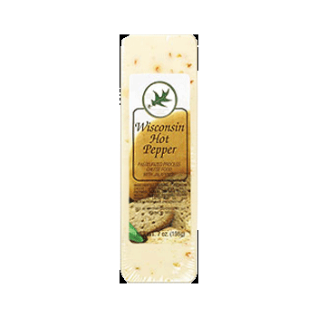 NWF - Shelf Stable Wisconsin Hot Pepper Cheese - 4 oz.