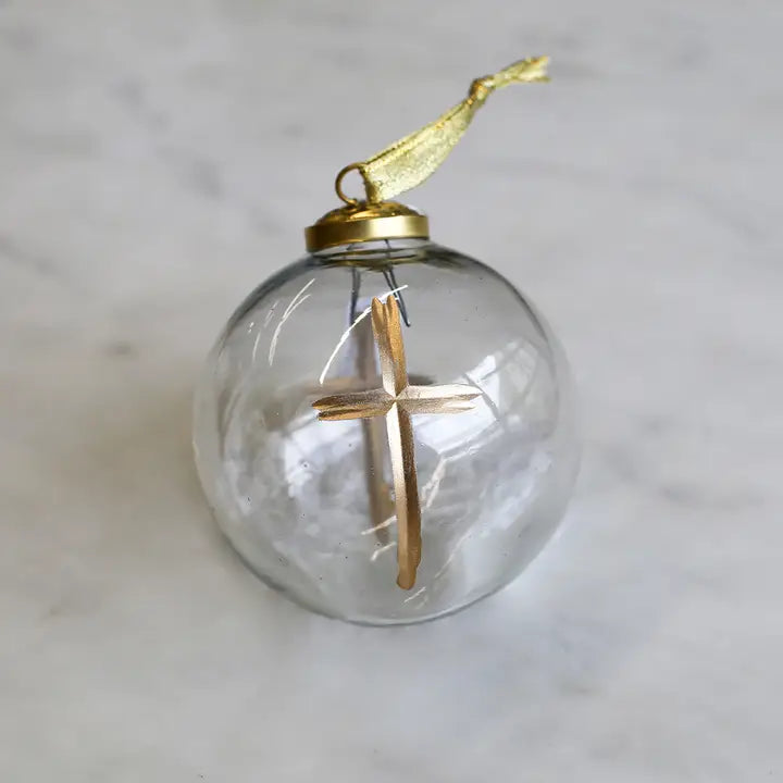 TRS - Cruix Glass Ball Ornament