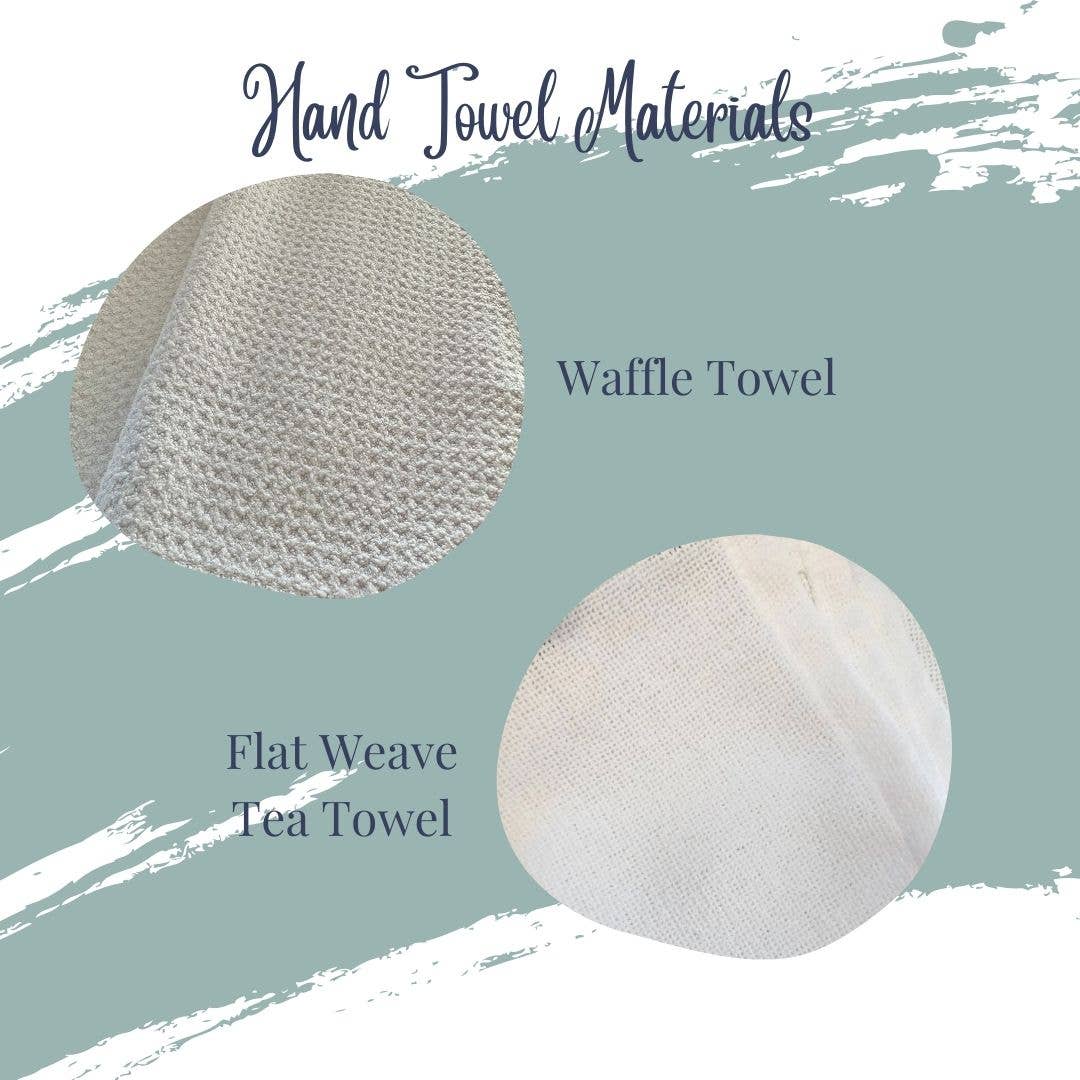 Navy Knot - "Go Dawgs" GA - Kitchen Waffle Towel