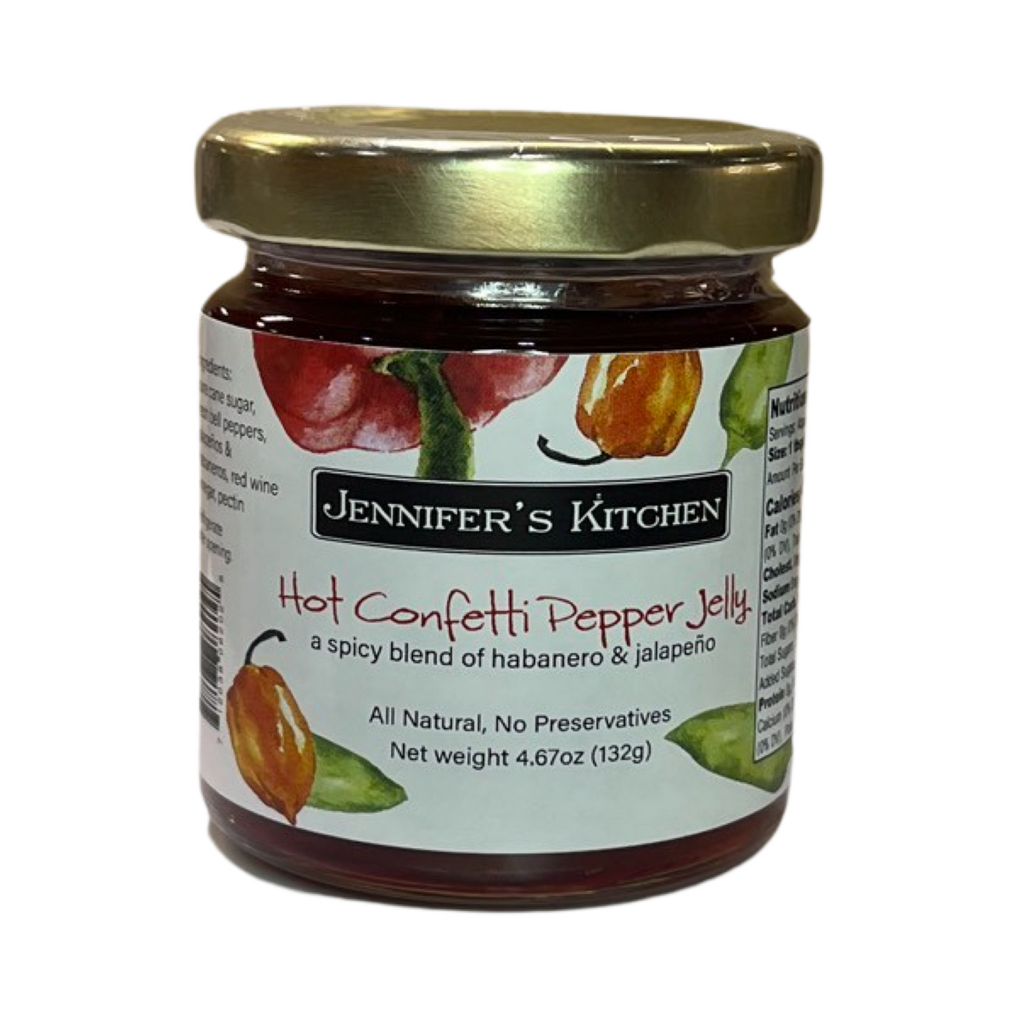 JK - Hot Confetti Pepper Jelly - 5oz.