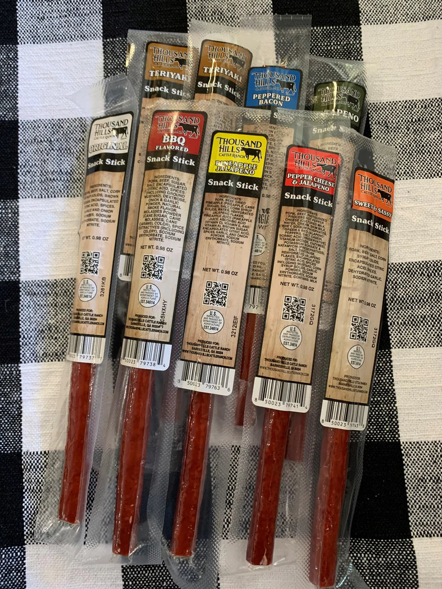 Thousand Hills - BBQ Snack Stick - 0.98 oz.