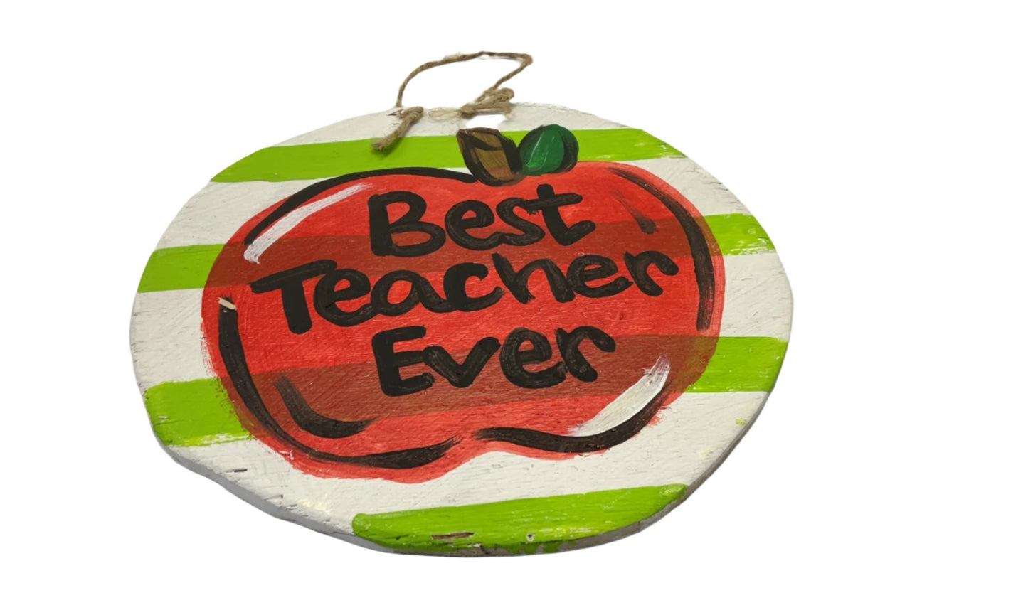 OT Bayou Best Teacher Ornament