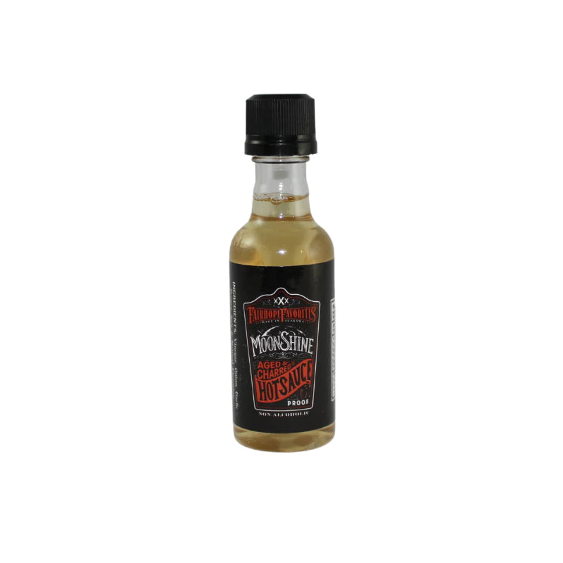 Aged And Charred Moonshine Hot Sauce Mini The Honey Shack Llc 0393