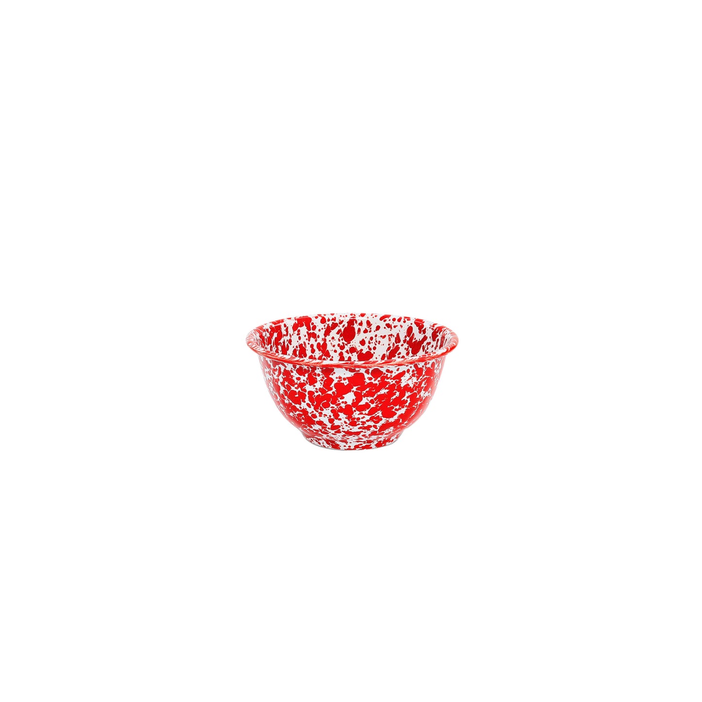 CC - Red Small Footed Bowl