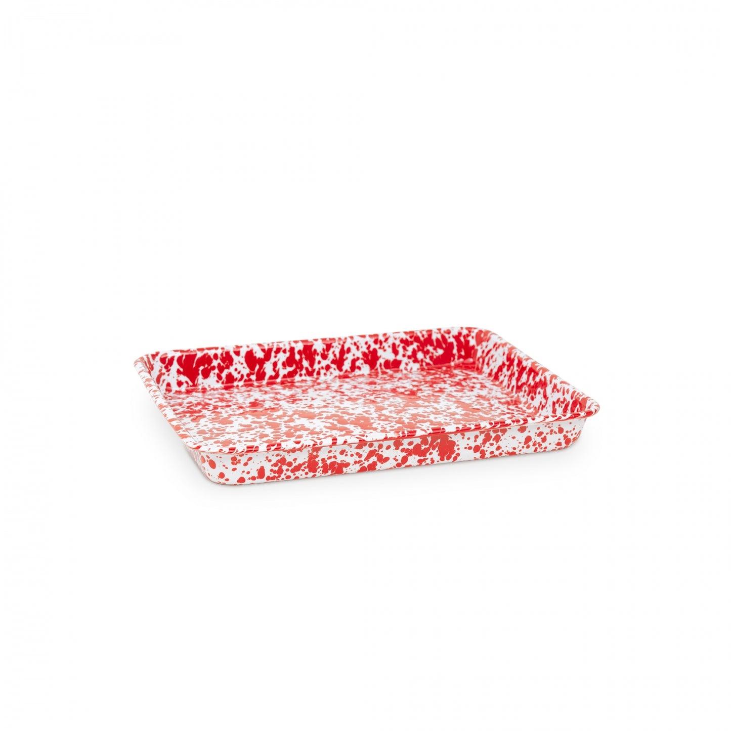 CC - Red Small Rectangle Tray