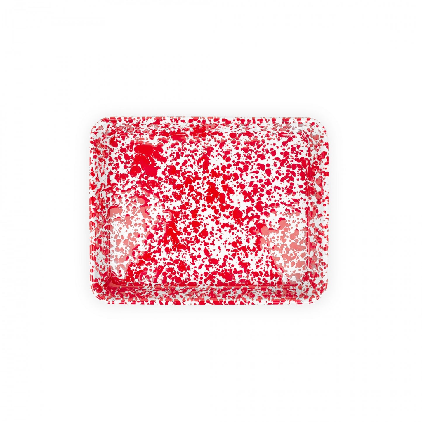 CC - Red Small Rectangle Tray