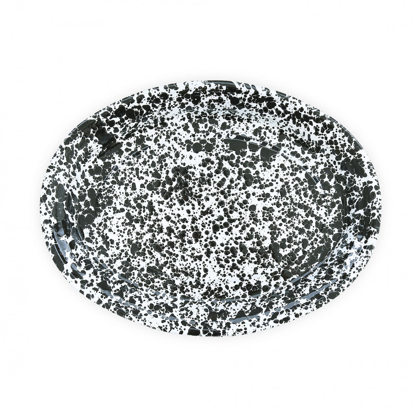 CC - Black Oval Platter