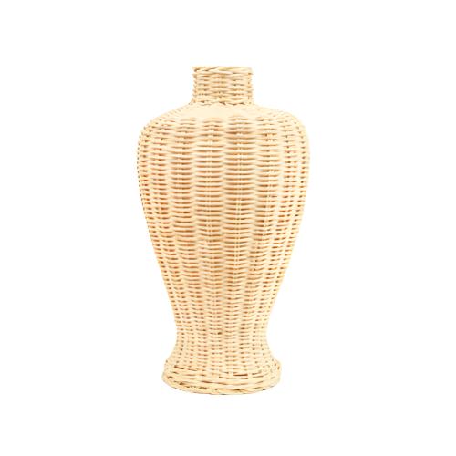 8 Oak Lane - Rattan 15" Vase