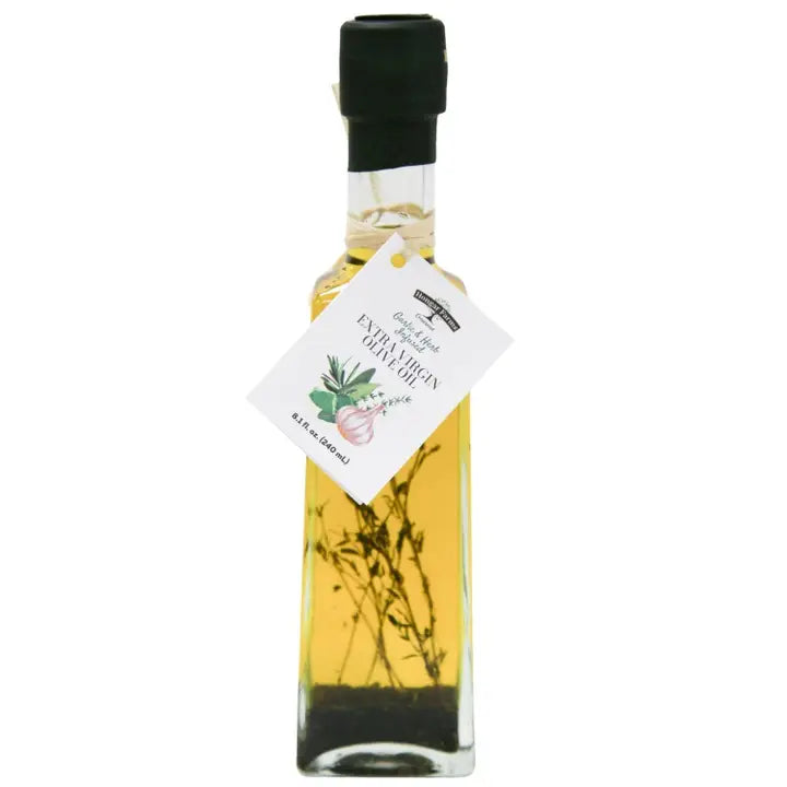 HF - Garlic and Herb Infused Extra Virgin Olive Oil - 8.1 oz.
