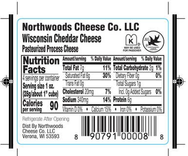 1004 4oz Cheddar Cheese Bar