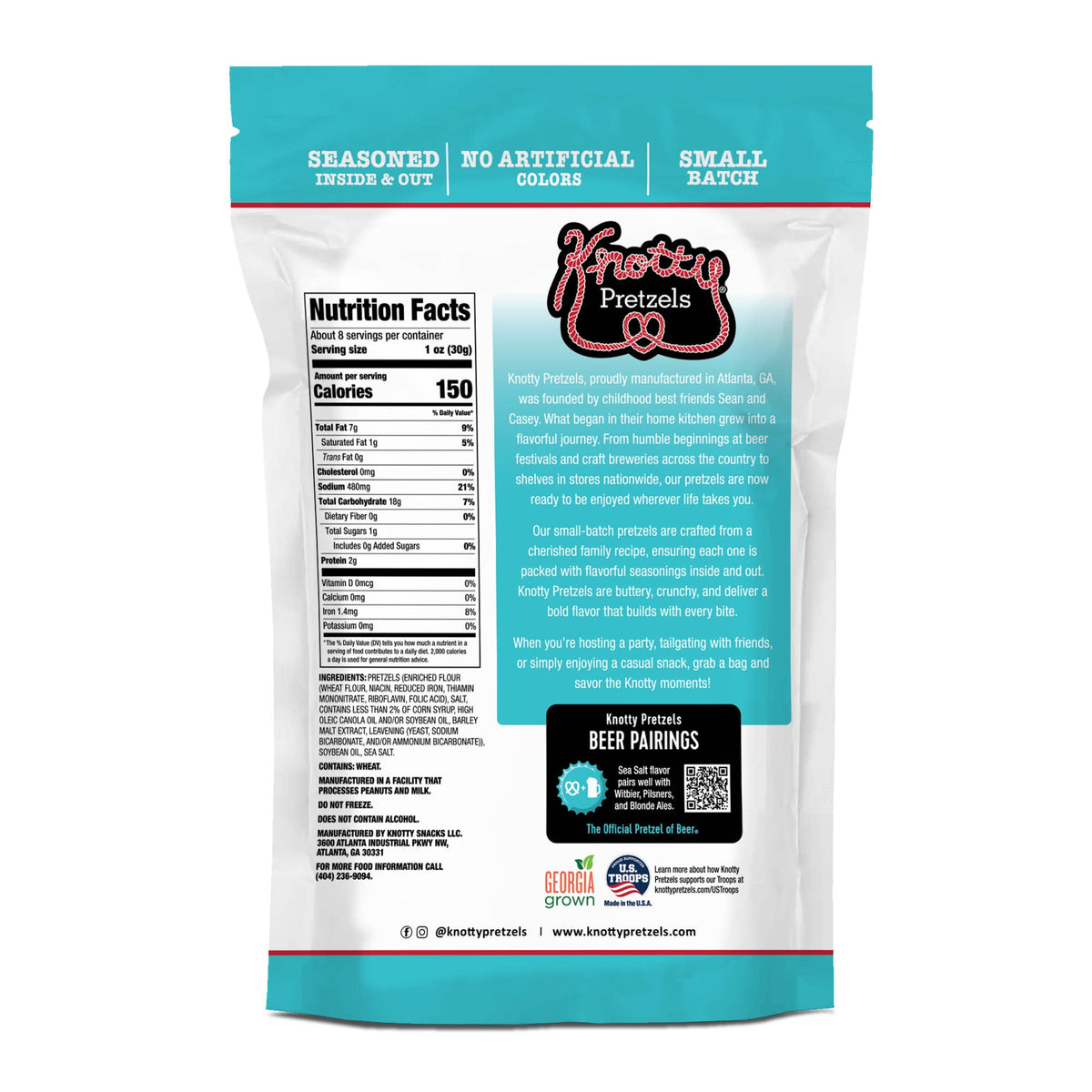 Sea Salt Mini Twist Pretzels 7.5oz