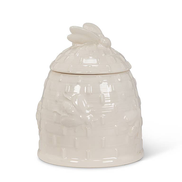 Beehive Covered Pot-4"H-1965