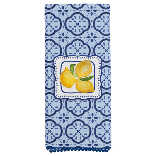 Amalfi Cucina Lemon 28" Cotton Tea Towels
