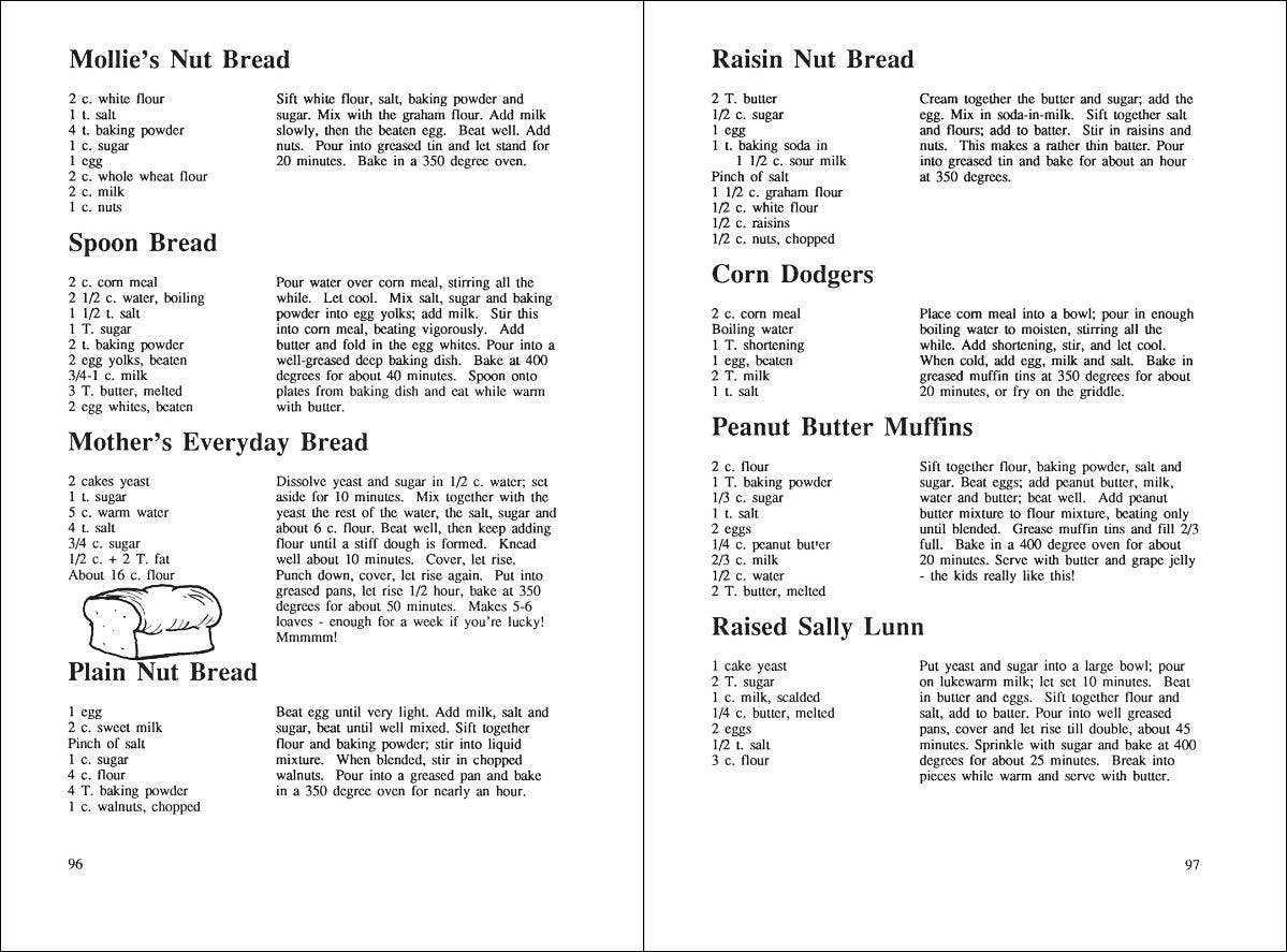 Depression Era Recipes