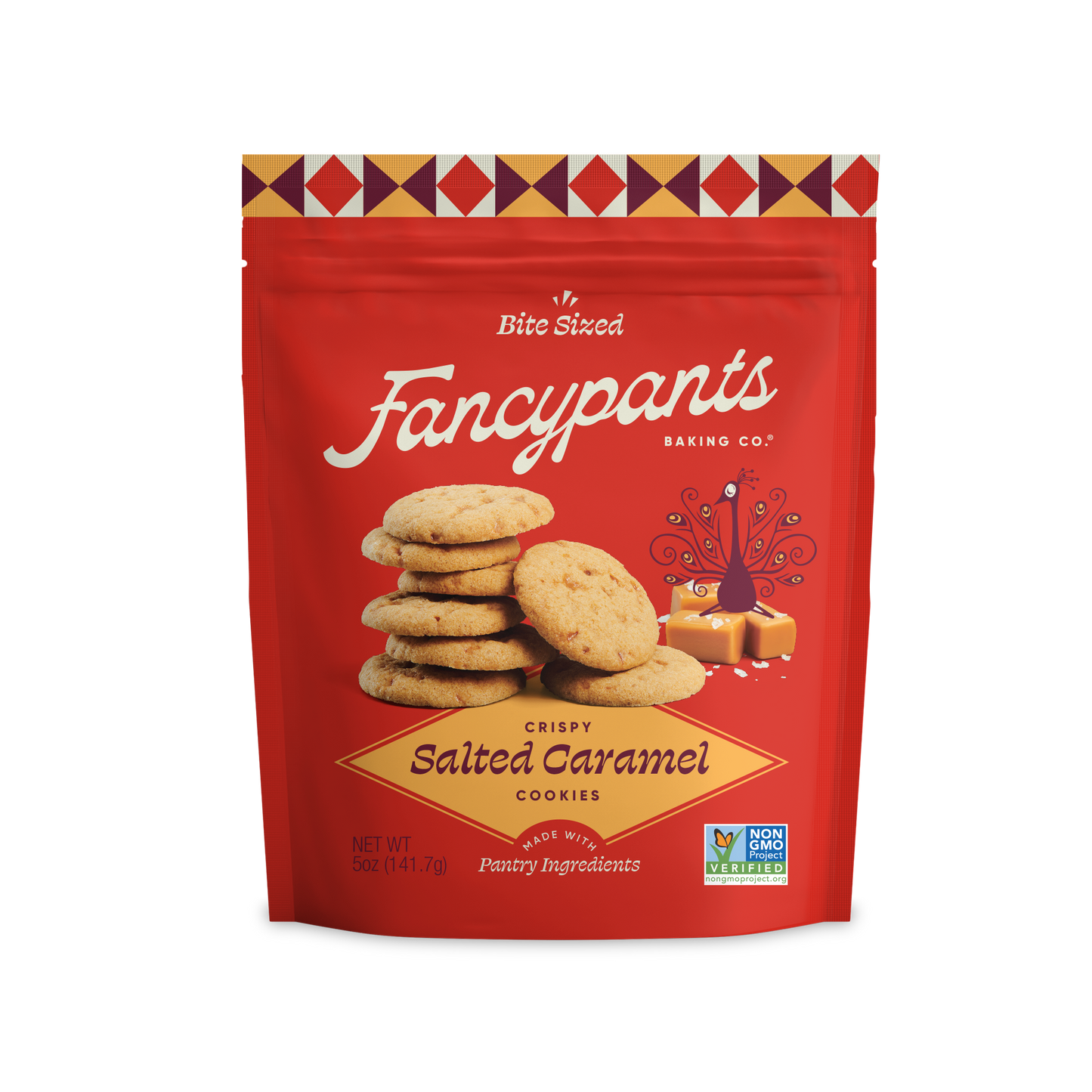 Salted Caramel Cookies | Premium Snacks | 12 pack | 5oz