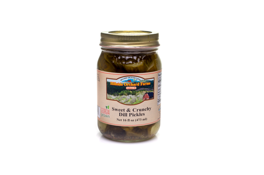 Sweet & Crunchy Dill Pickles