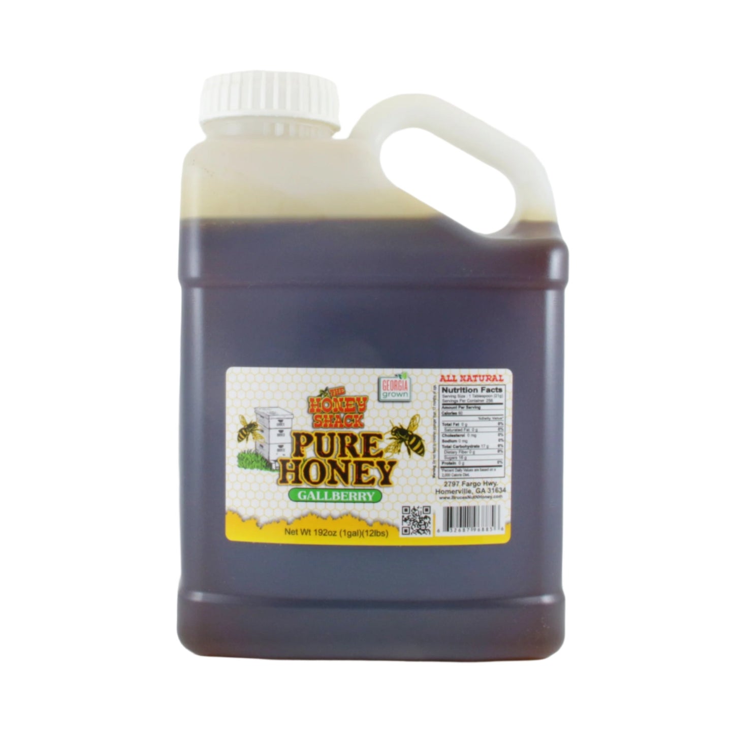 Gallberry Honey - 1 Gallon