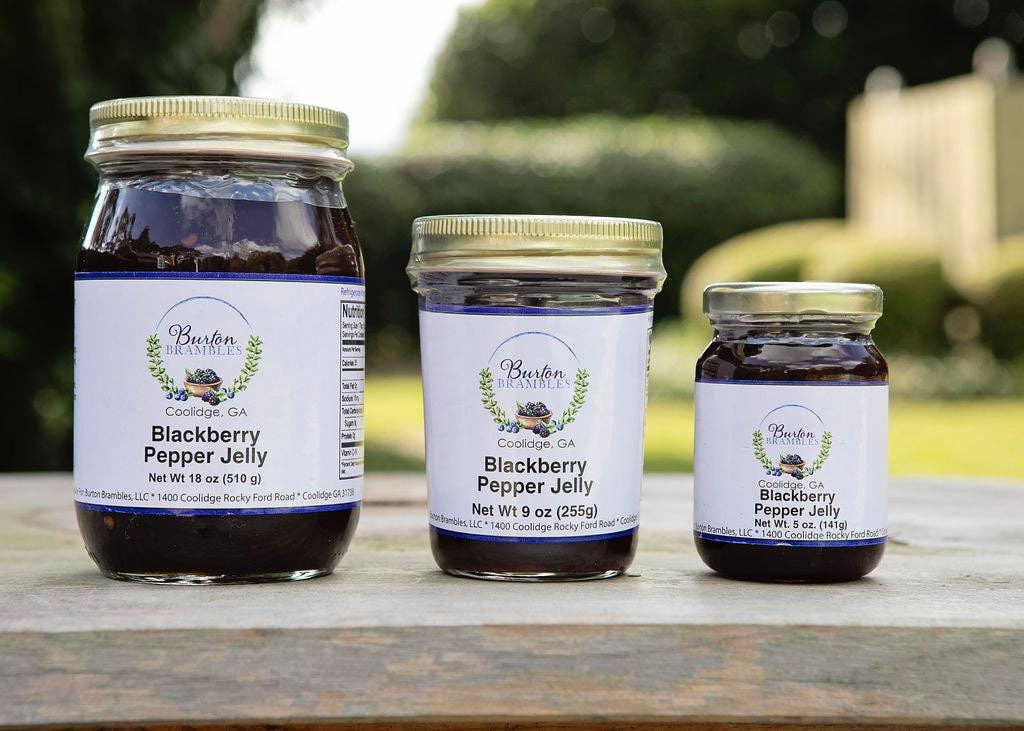 Blackberry Pepper Jelly: 9 oz