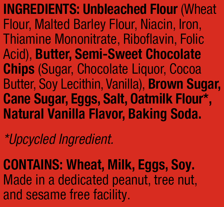 Chocolate Chip Cookies | Premium Snacks | 12 pack | 5oz