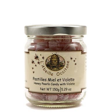 L'Abeille Occitane Honey Pearls Candy with Violet 5.3oz