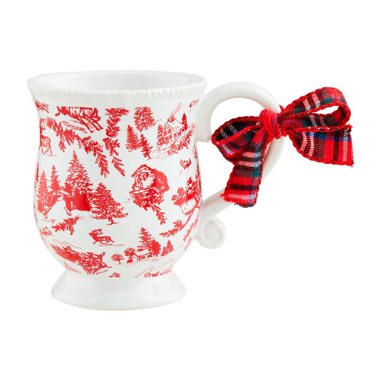 Mud Pie - Christmas Sleigh Toile - Mug