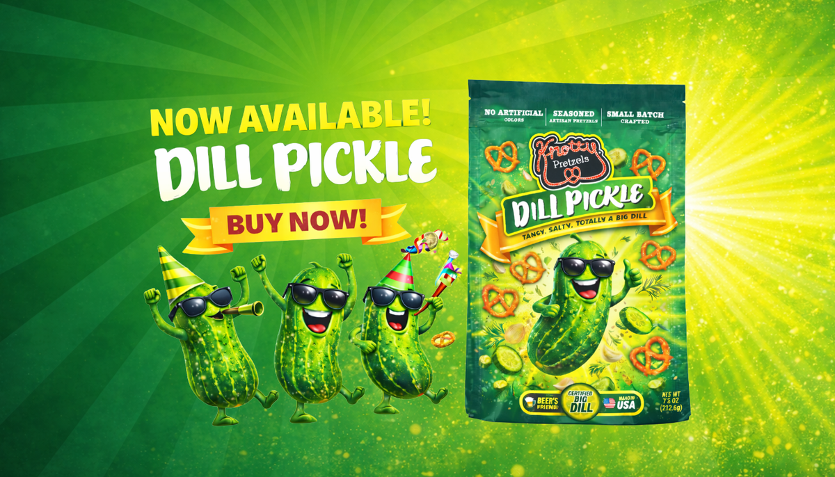 Dill Pickle Mini Twist Pretzels 7.5oz