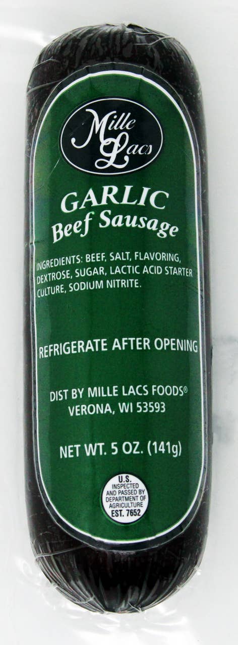 ML43292 5oz Beef Summer Sausage Green Label  16/cs