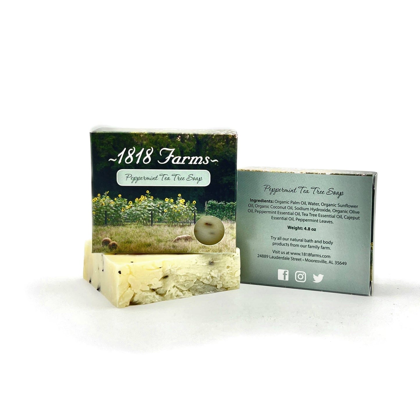Hand Crafted Soap: Oatmeal Milk and Honey