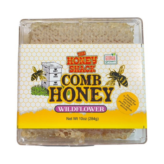 10 Ounce Wildflower Comb Honey