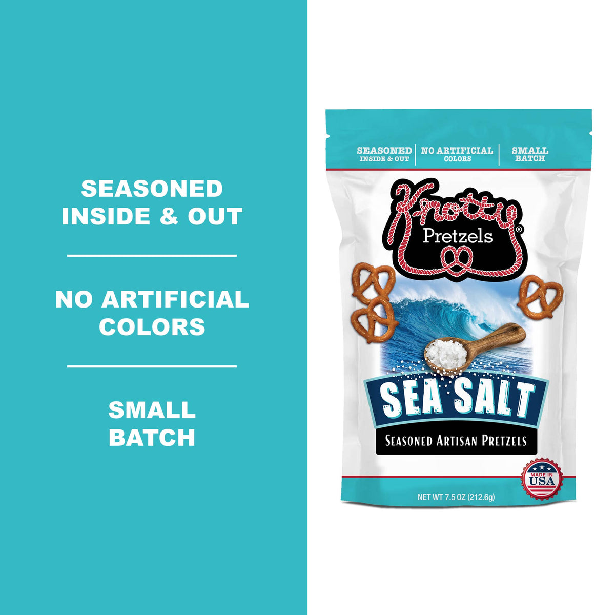 Sea Salt Mini Twist Pretzels 7.5oz