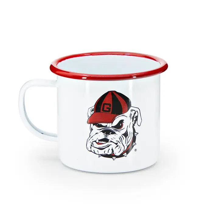 CC UGA Enamel 16 oz Mug