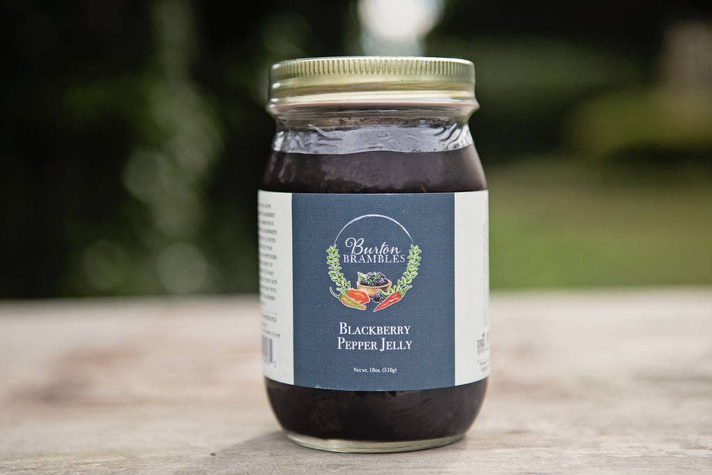 Blackberry Pepper Jelly: 9 oz