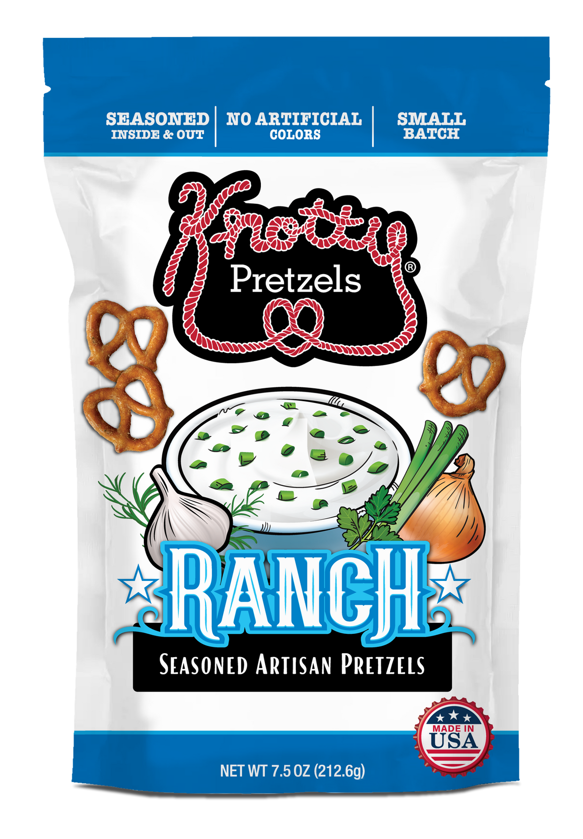 Ranch Mini Twist Pretzels 7.5oz