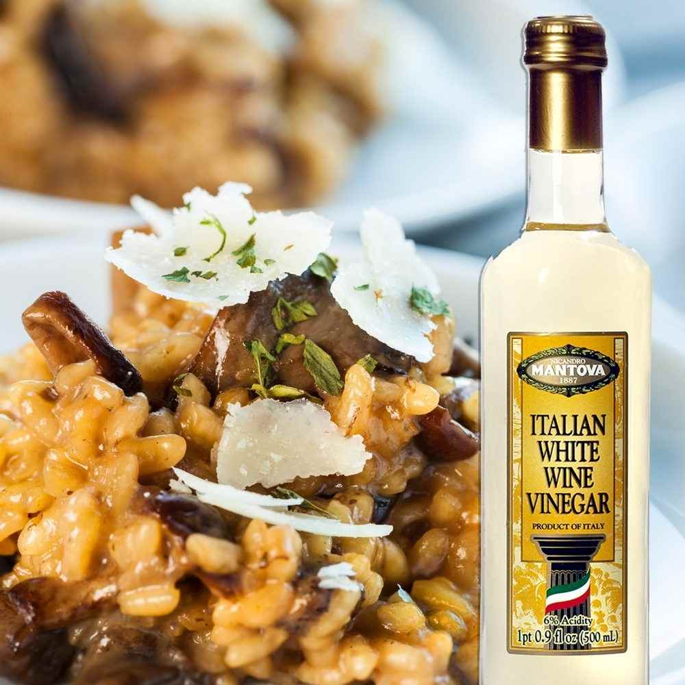 Mantova Italian White Wine Vinegar, 17 fl. oz.