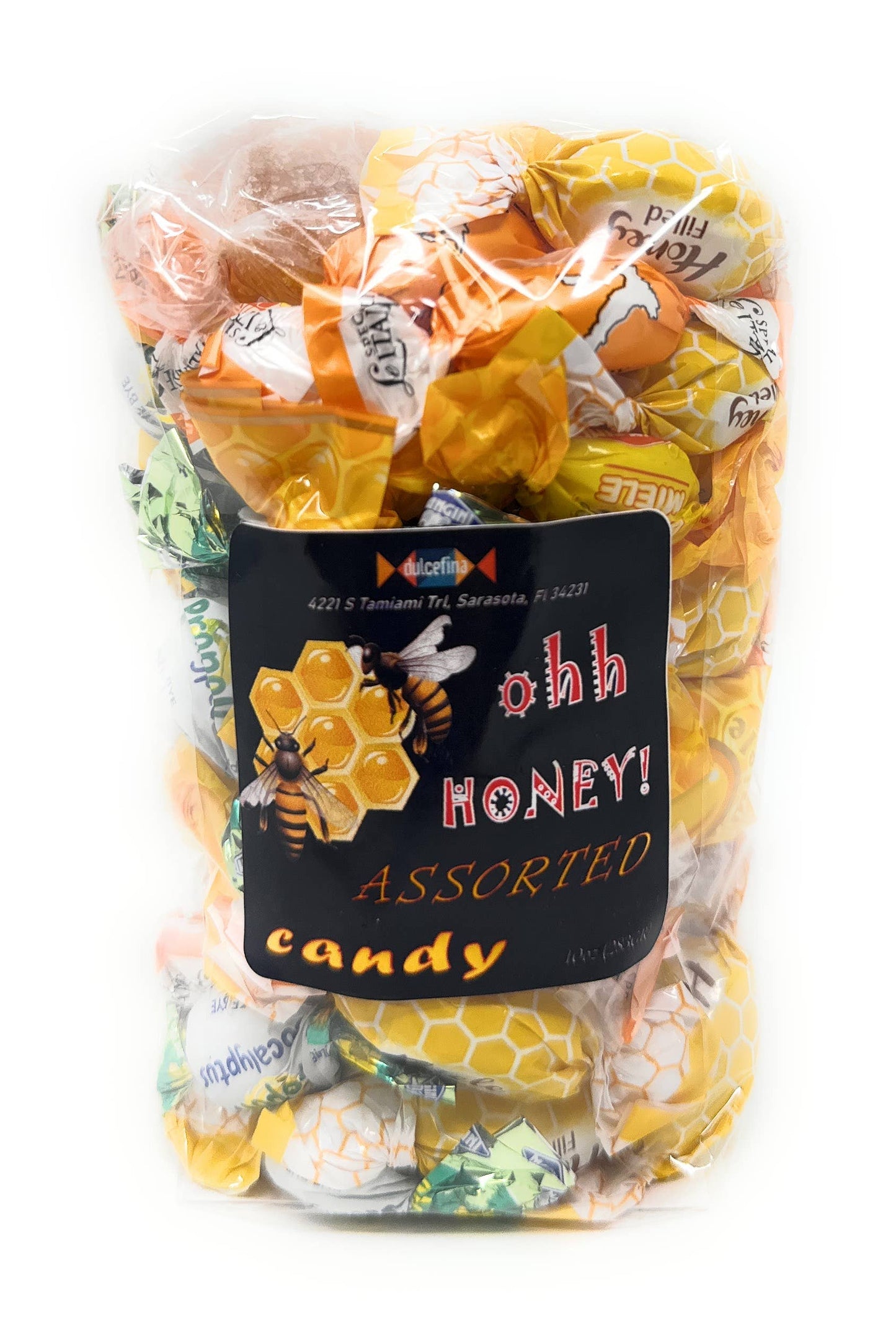European Honey Flavored Candy Mix 10oz Bag