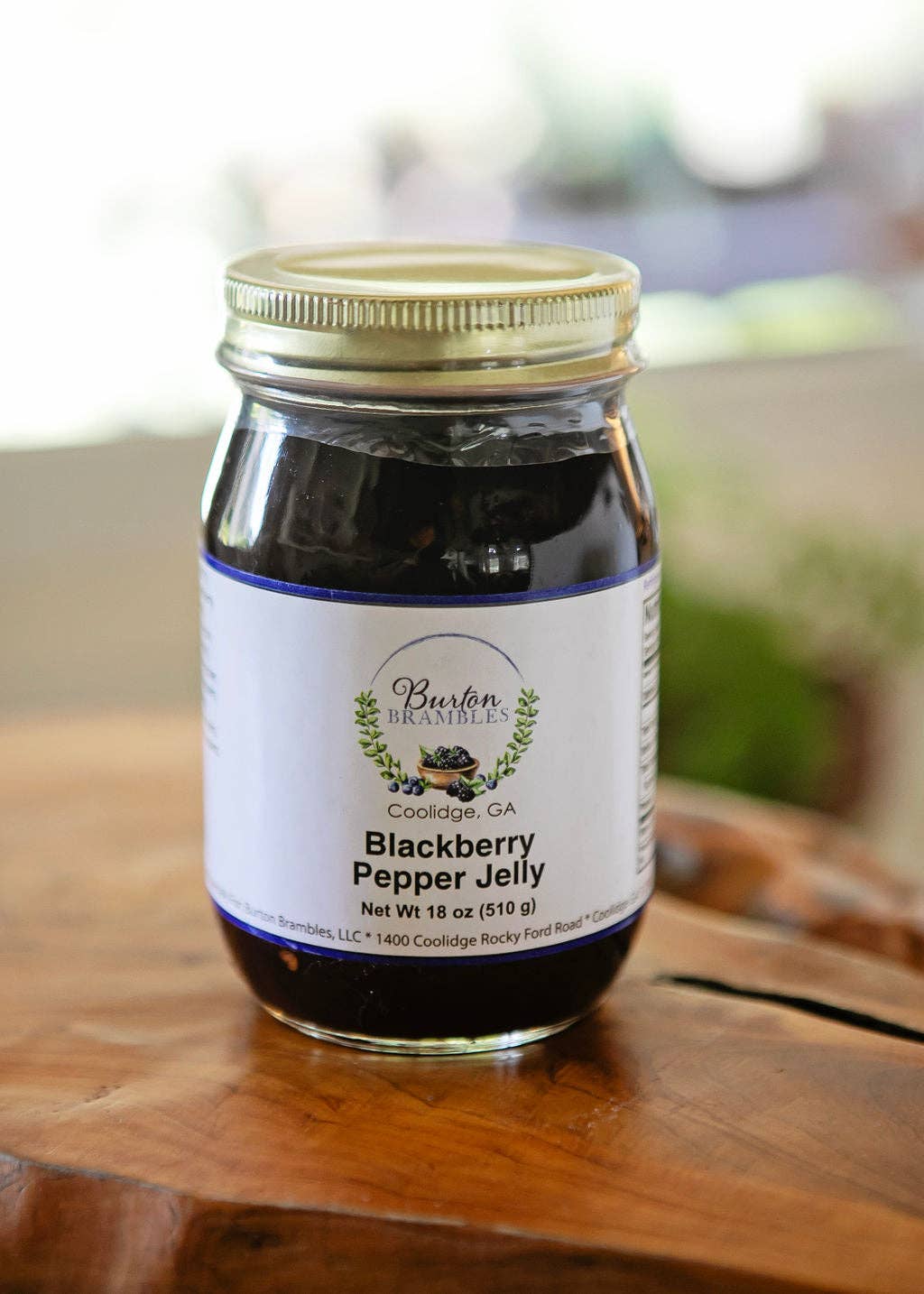 Blackberry Pepper Jelly: 9 oz