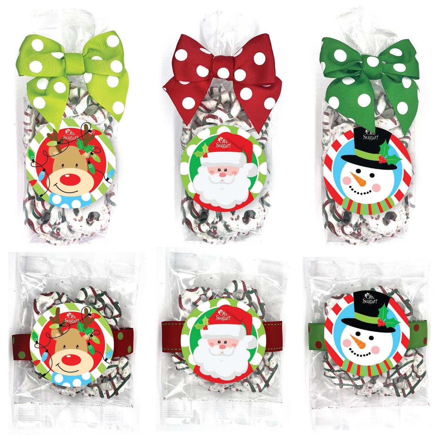 Holiday Christmas Yogurt Pretzel small treat
