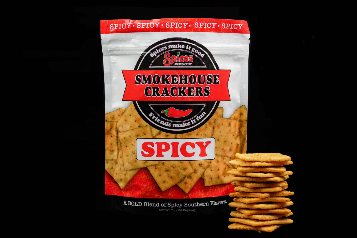 Smokehouse Crackers Spicy 7 oz