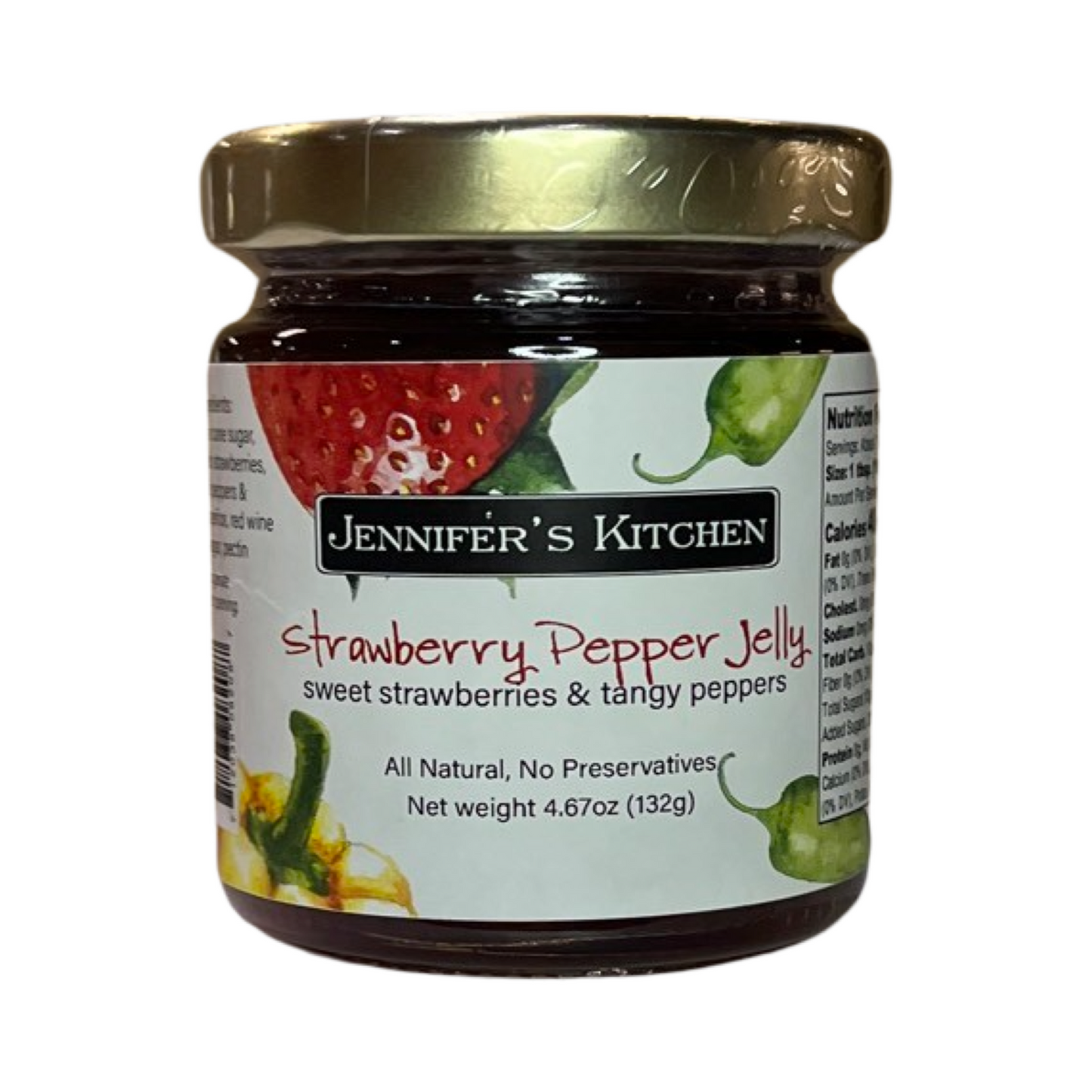 JK - Strawberry Pepper Jelly - 5oz.