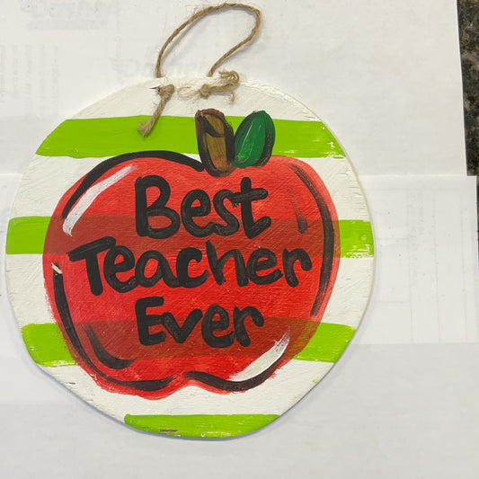 OT Bayou Best Teacher Ornament