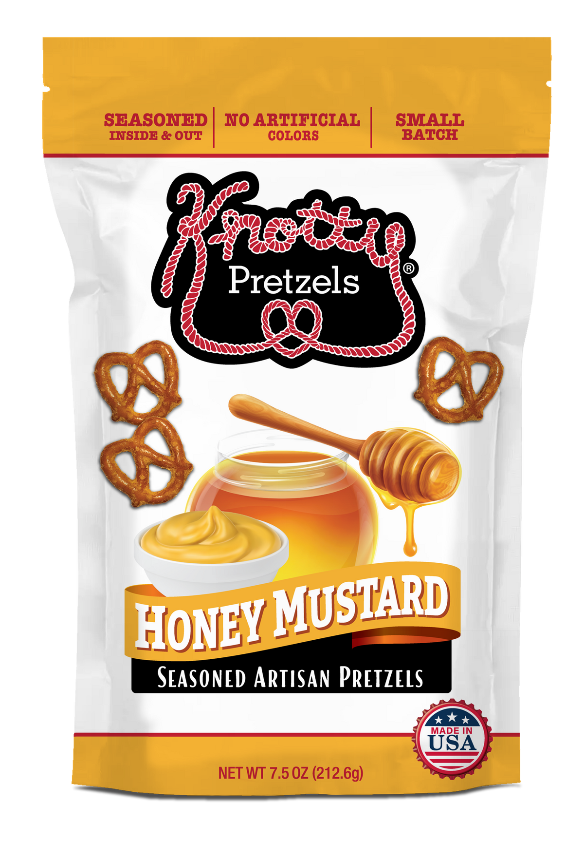 Honey Mustard Mini Twist Pretzels 7.5oz