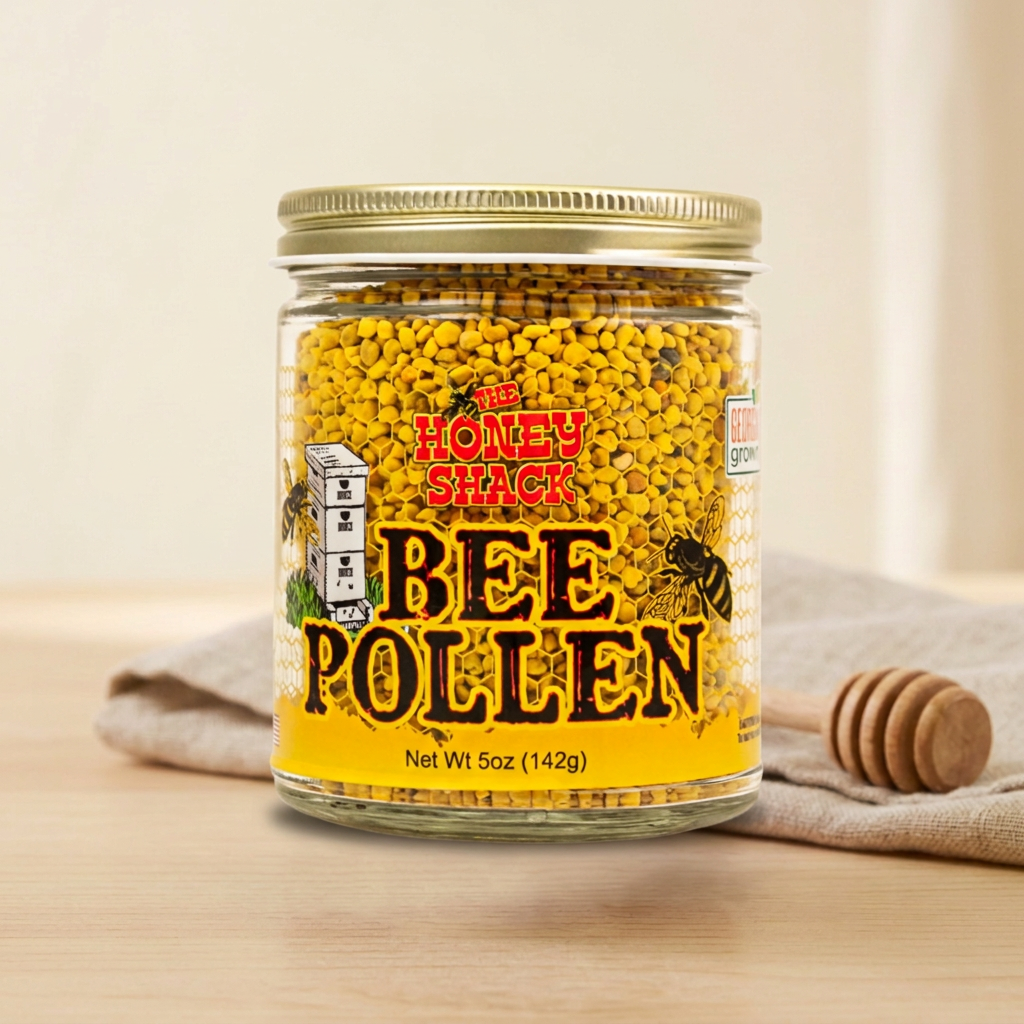 Bee Pollen 5 oz in matching farmhouse style