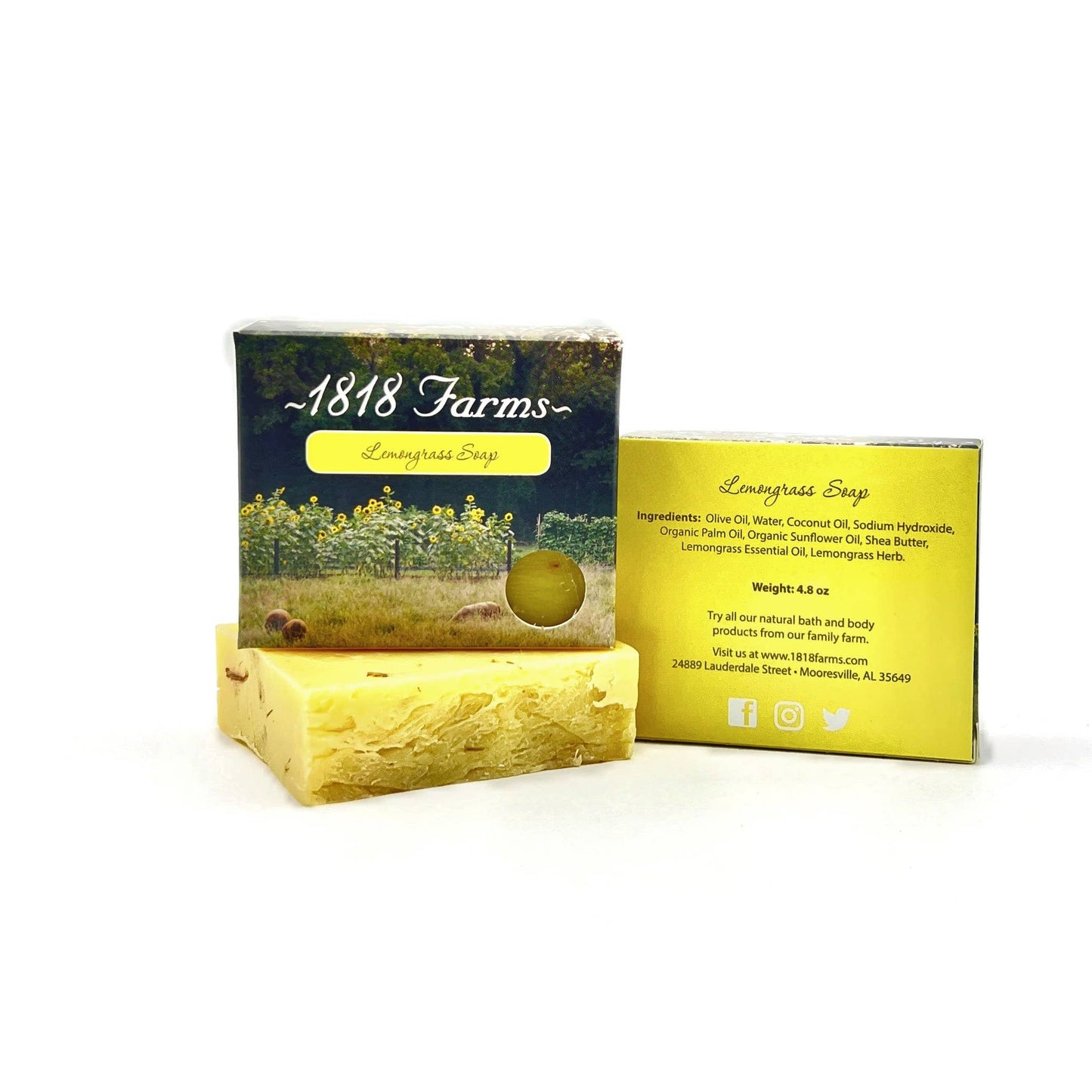 Hand Crafted Soap: Lemon Grass